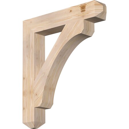 Ekena Millwork Legacy Craftsman Smooth Bracket, Douglas Fir, 5 1/2"W x 34"D x 38"H BKT06X34X38LEC04SDF